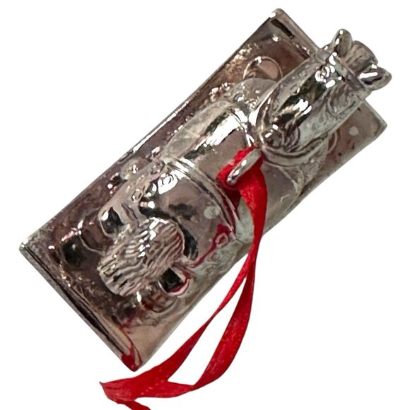 Vtg Reed & Barton Tarnish Resistant Silverplate ROCKING HORSE Christmas Ornament - Picture 6 of 9